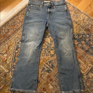 Madewell Demi boot jean